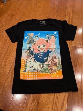 Spy X Family Anime Second Cour Poster Print Crunchyroll T-Shirt Womens Size XS